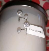 Juwelkerze Doppelohrringe mit Perlen, 925er Sterling Silber, neu Borsdorf - Borsdorf Vorschau