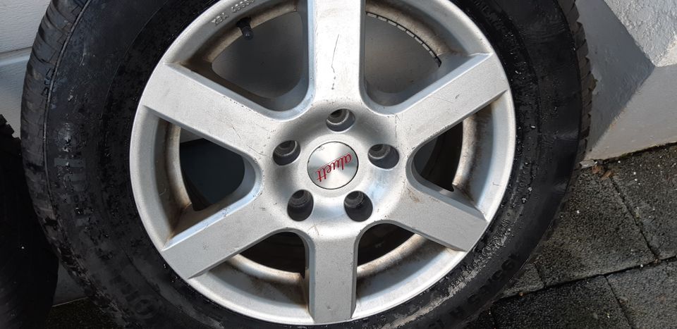 VW Winterreifen auf Alufelgen 195/65 R15 in Siegburg