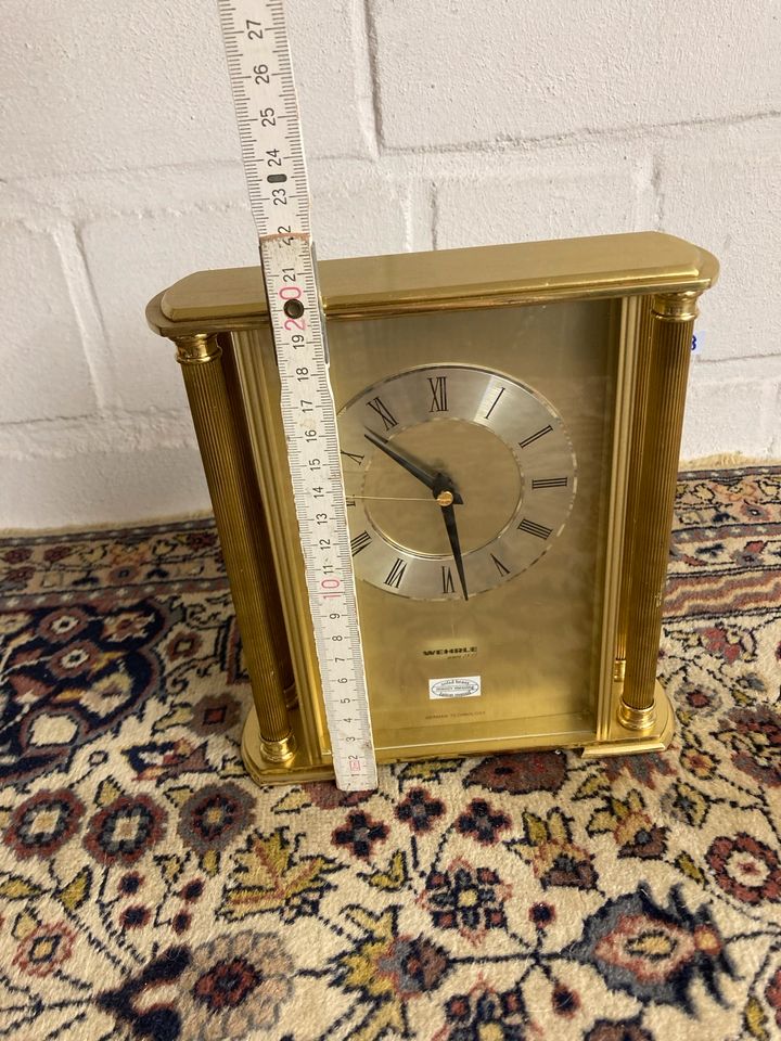 Uhr Kaminuhr Wehrle since 1815 in Krefeld