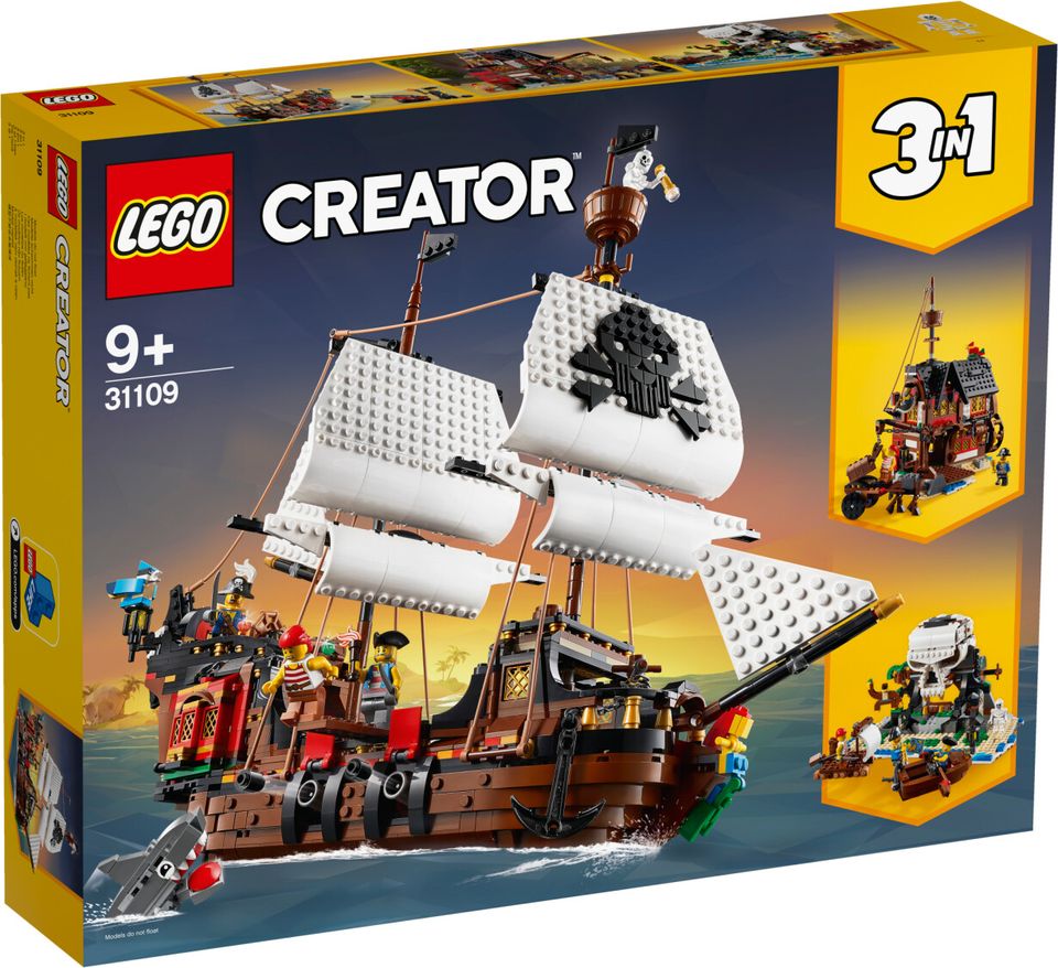 LEGO Creator 31109 Piratenschiff in Castrop-Rauxel