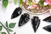Obsidian Pfeilspitze | Pfeilspitze aus schwarzem Obsidian Nordrhein-Westfalen - Langenfeld Vorschau
