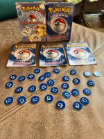 TCG Pokémon Spiel Anleitung 1 plus 2 plus Chips und Karton Brandenburg - Eisenhüttenstadt Vorschau