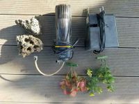 3 Aquarien Filter, 2 Steine, 2 Pflanzen, Filterpumpe, Aquarium Sachsen-Anhalt - Zeppernick Vorschau