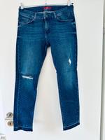 s.Oliver Jeans Hose Damen Gr. M/38 blau weiß gepunktet gerader sc Bayern - Ebermannstadt Vorschau
