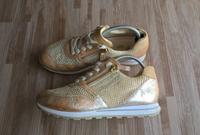 GABOR Sneaker Damen - 38 - beige silber metallic Nordrhein-Westfalen - Dormagen Vorschau