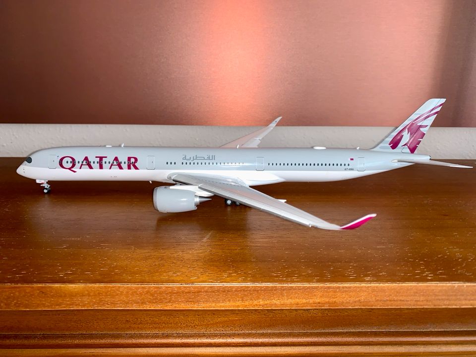 GEMINI # 1:200 # AIRBUS A350-1000 # QATAR AIRWAYS # A7-ANA # in Hallbergmoos