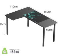 EUREKA ERGONOMIC Eckschreibtisch 155x110cm Hessen - Korbach Vorschau