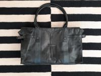 Shopper / Handtasche von Bruuns Bazaar, Leder, schwarz, NP 320€ Bayern - Würzburg Vorschau