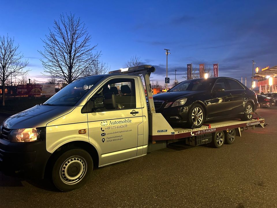 Autotransporte,Abschleppdienst,Fahrzeugüberführungen in Gundelfingen a. d. Donau