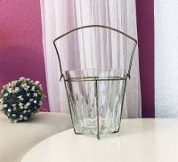 Vintage 60er Eiswürfelbehälter Eiseimer Glas Messing 69€* Hessen - Buseck Vorschau