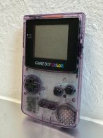 Gameboy Color transparent clear Atomic Purple sehr guter Zustand Baden-Württemberg - Ludwigsburg Vorschau