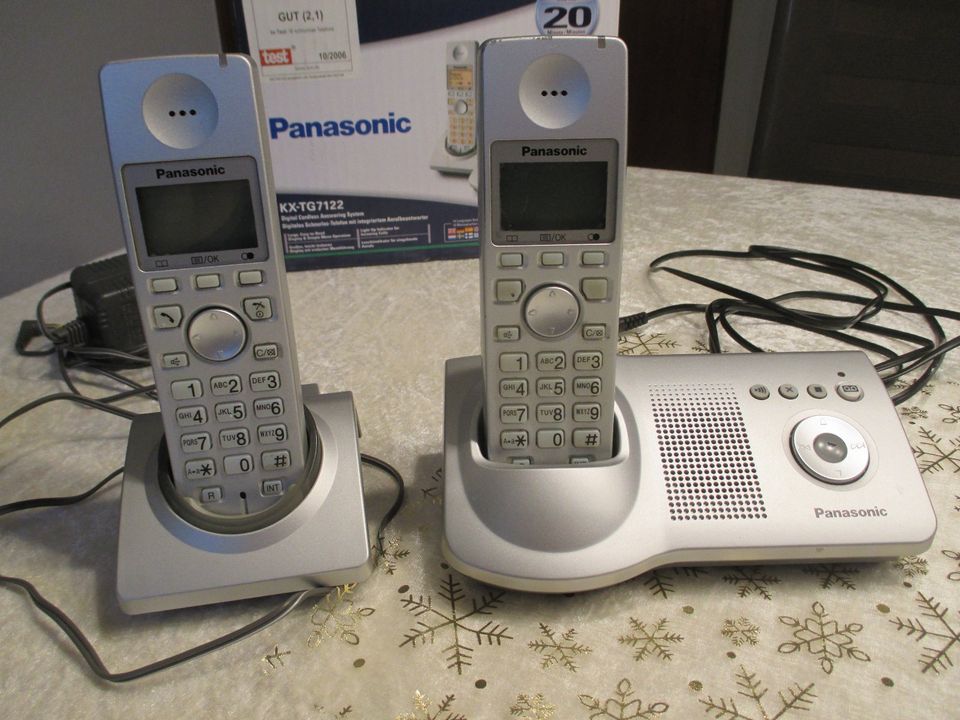 Digitales Schnurloses Telefon Panasonic KX-TG 7122 in Kuppenheim