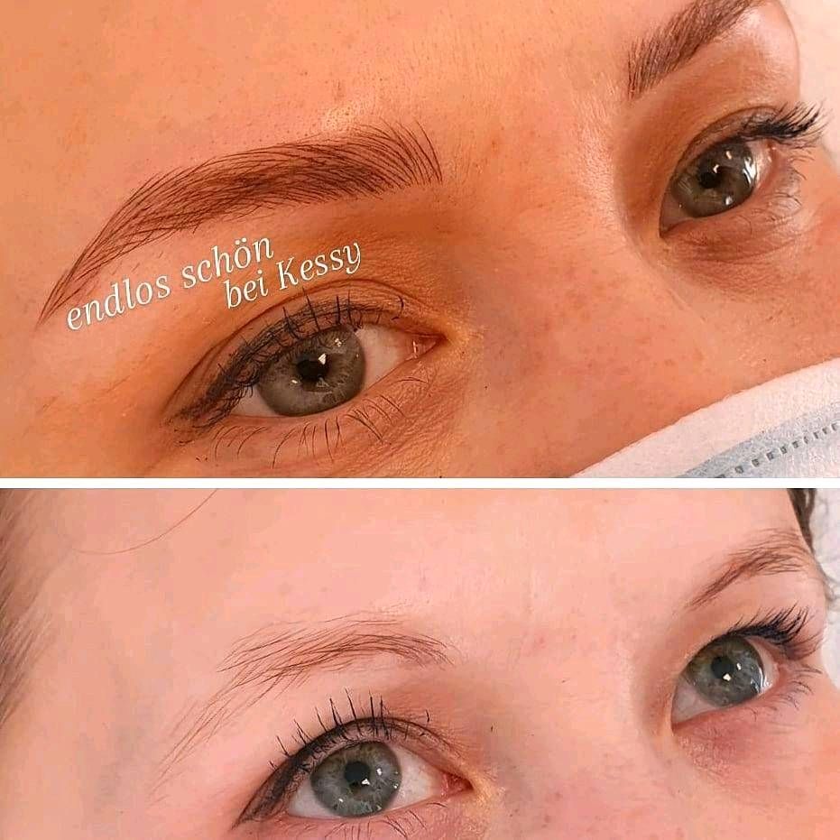 Microblading Augenbrauen Permanent-Make-Up in Hannover