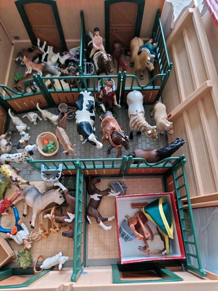 Schleich pferdehof ,pferde ,Tiere und viel Zubehör in Bonn