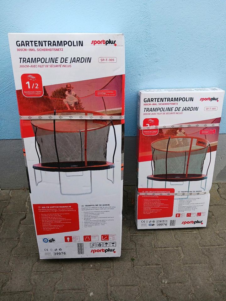 Gartentrampolin SportPlus 305 cm in Wörth an der Isar