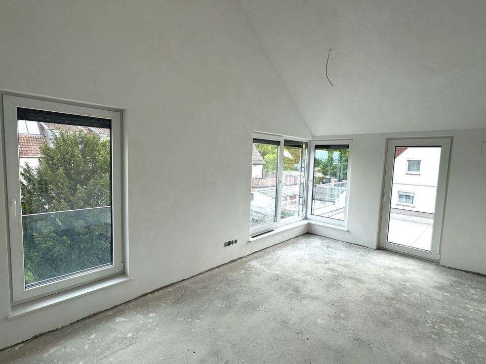 Neubau-Penthouse mit 4 Zimmern und 50 m² Dachterrasse in Weingarten in Weingarten