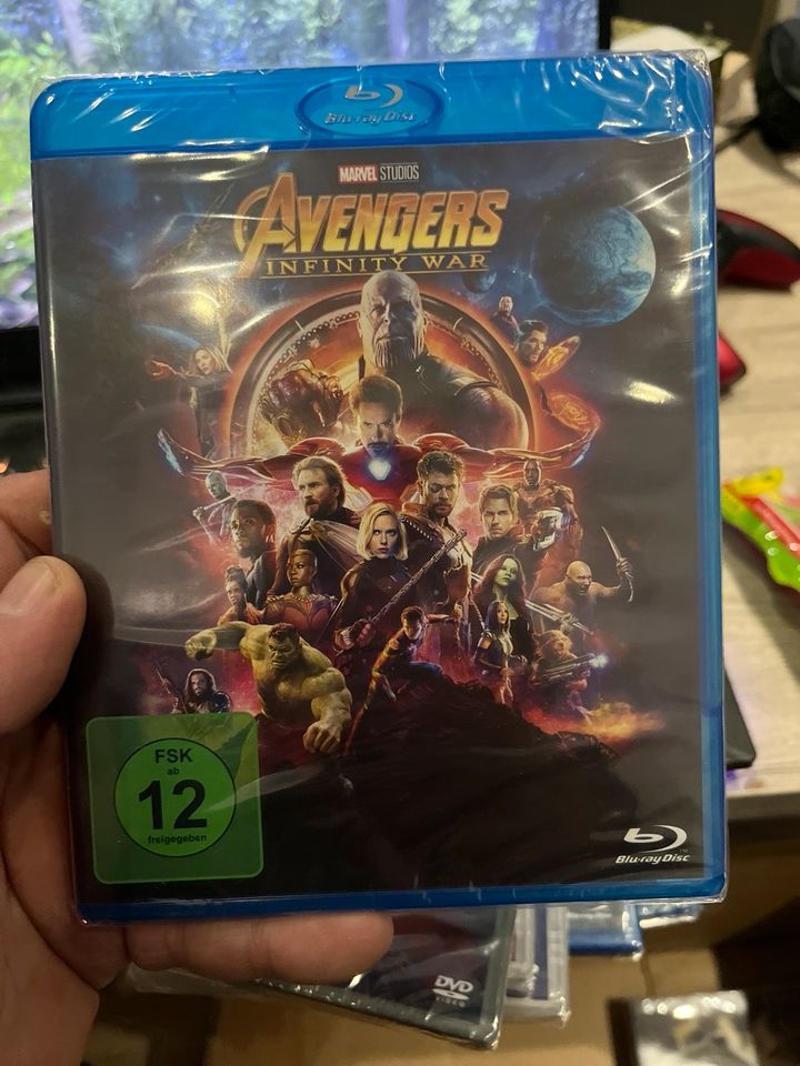 Marvel DVD Blu Ray Paket 8 Filme in Hückelhoven