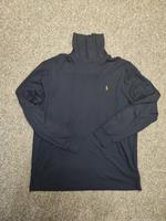 Ralph Lauren Rollkragenpullover Poloshirt blau Gr. L/XL Herren West - Zeilsheim Vorschau