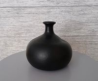 Bauchiger Krug, Vase, schwarz Niedersachsen - Worpswede Vorschau