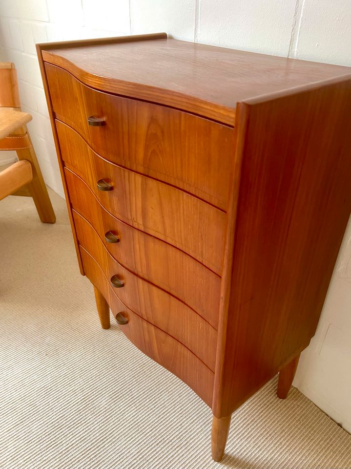 teak Kommode Danish Vintage Sideboard Mid Century in Hamburg