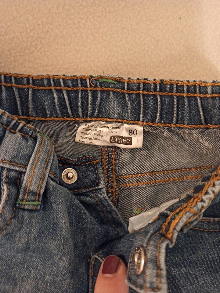 Jeans Ergee Größe 80 in Bielefeld