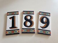 Hausnummern auf Keramikkacheln Nordrhein-Westfalen - Hemer Vorschau