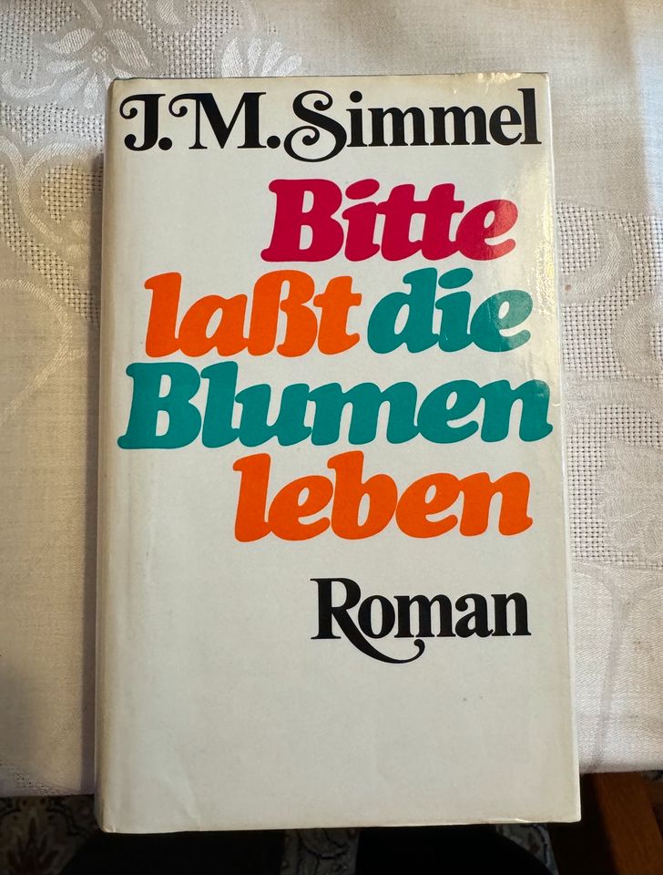 Johannes Mario Simmel 6 Hardcover 1 Taschenbuch in Düsseldorf