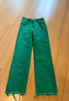 ZARA WIDE LEG JEANS 38 m Baumwolle hose y2k grün vintage Retro Baden-Württemberg - Aichtal Vorschau