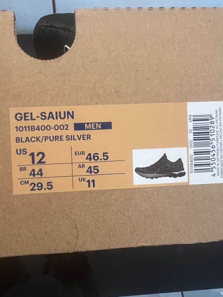 Asics GEl-SAIUN neu! Gr. 46,5 in Augsburg