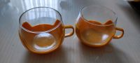 2 Stück Retro/Vintage Teegläser  evtl. Melitta Kunststoff gelb Nordrhein-Westfalen - Bünde Vorschau