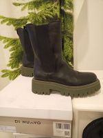 nw. Chelsea Boots Gr.40 Di Nuovo schwarz / olive Sohle , Leder Hessen - Bad Vilbel Vorschau