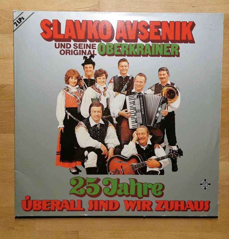 2 LP Vinyl Schallplatte Slavko Avsenik 25 Jahre in Gau-Bischofsheim