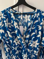 Kleid Mango, blau gemustert, Gr. L Düsseldorf - Bilk Vorschau