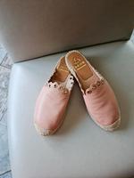 Kanna Espadrilles Leder Rose Nieten 39/40 Saarland - Saarwellingen Vorschau