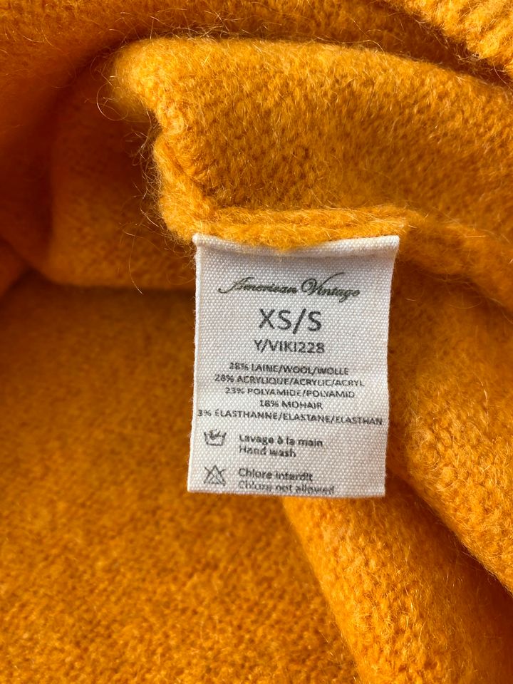 ❤️ AMERICAN Vintage Kuschelpulli Wolle/ Mohair Mix Pullover ❤️ in Linden