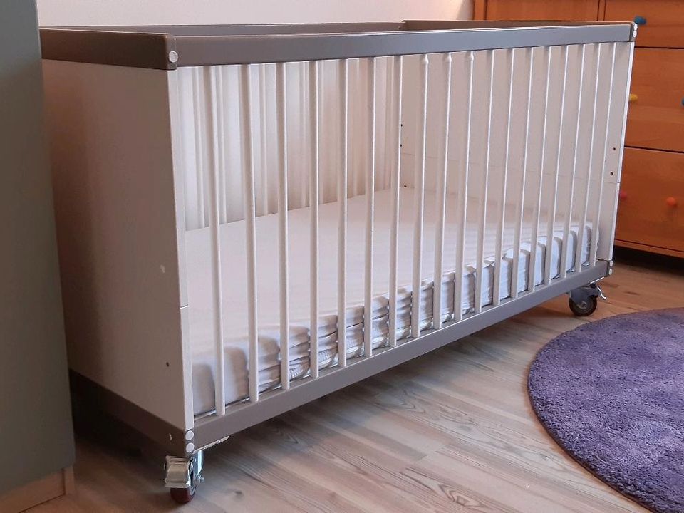 Geuther Baby-/Kinderbett, 70x140 cm in Kaufbeuren