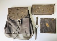 Set Rucksack Portemonnaie Uhr Tuch NEU Sachsen - Bad Dueben Vorschau