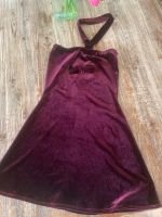 Handmade Samtkleid princess Bandeau elegant purpur bordeaux Bayern - Heroldsberg Vorschau