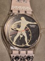Große seltene Swatch Wanduhr Discobolus watch 1991 Uhr Werbung Brandenburg - Teltow Vorschau