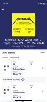 Mätallicaa München 2 Tickets 2 Tage 2 Konzerte Sommersdorf (Börde) - Marienborn Vorschau