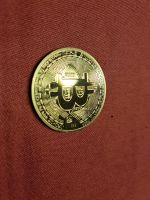 Bitcoin Münze silberfarbend Gedenkmünze Symbolcharakter Herzogtum Lauenburg - Breitenfelde Vorschau