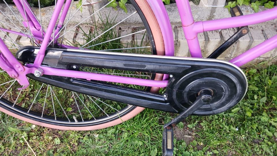 Hollandrad Damenrad Rosa Pink Vintage Fahrrad in Finsterwalde