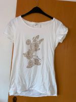 Disney Minnie Maus Tshirt mit Goldenen Glitzer Gr.M/L Mecklenburg-Vorpommern - Sarow Vorschau