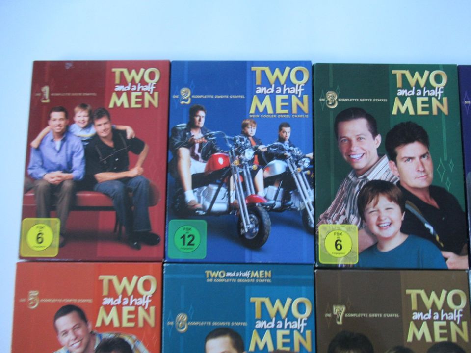 Two and a half Men DVD komplette Staffeln 1 - 8 in Kiefersfelden