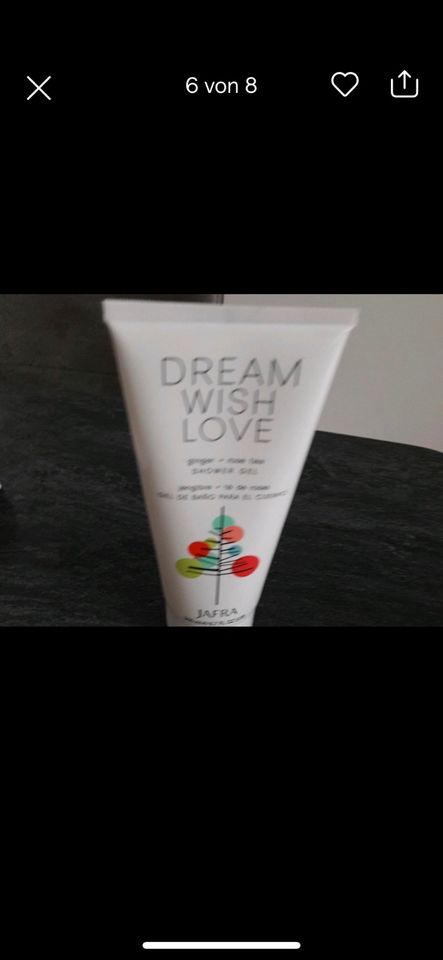 JAFRA Dream Wish Love Duschgel. 200 ml .Neu und Originalverpackt. in Georgsmarienhütte