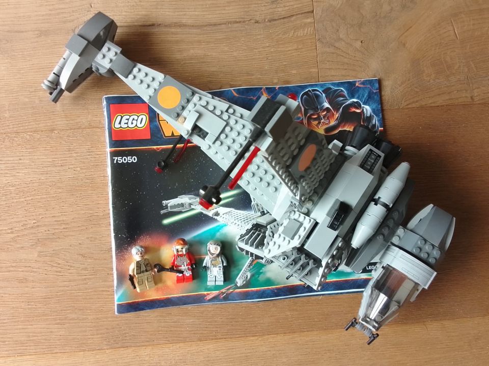 Verkaufe Lego Star Wars Set 75050 B-Wing mit Figuren Bauanleitung in Fehmarn