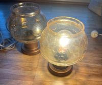 2 Tischlampen Glas warme goldene Beleuchtung Bayern - Wörth Kr. Erding Vorschau