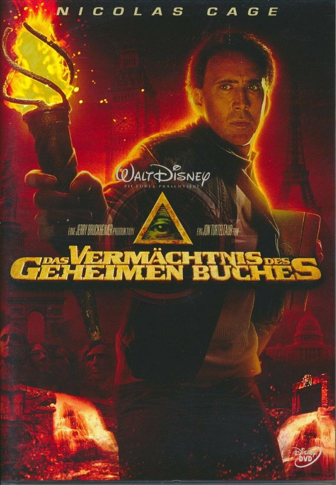 Das Vermächtnis des geheimen Buches - DVD in Schönbrunn