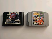 Nintendo 64 mikeys speedway , sega mega drive nba jam n64 sega Bayern - Fraunberg Vorschau