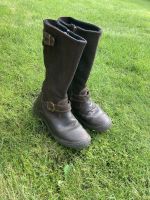 Lederstiefel Stiefel braun Gr. 31 32 leicht gefüttert Kreis Pinneberg - Rellingen Vorschau